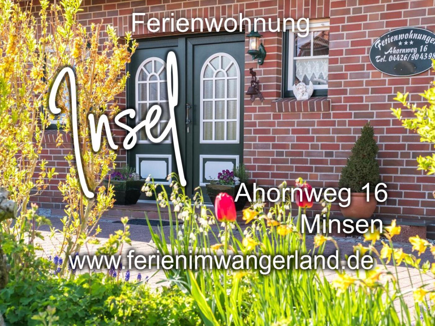 Ferien Im Wangerland Ferienwohnung Insel Minsen Schillig Hund Pool Sauna Εξωτερικό φωτογραφία